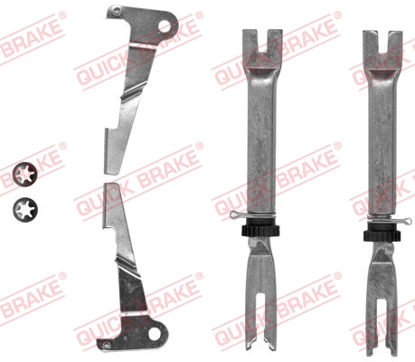 Set pentru reglare ulterioară, frână tambur 102 53 013 QUICK BRAKE